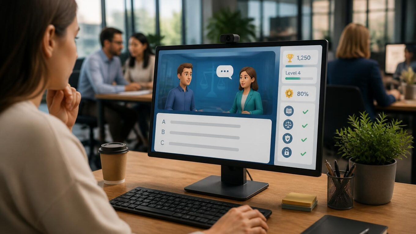 Interaktives Lernen durch Compliance-Training mit Gamification 